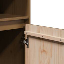 Berkfield Home Highboard Honey Brown 37x34x110 cm Solid Wood Pine - Size: 37 x 34 x 110 cm - thumbnail 9