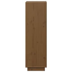 Berkfield Home Highboard Honey Brown 37x34x110 cm Solid Wood Pine - Size: 37 x 34 x 110 cm - thumbnail 6