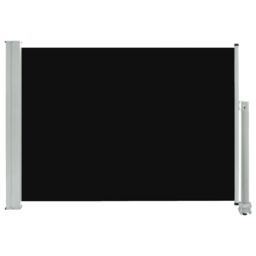 Berkfield Home Patio Retractable Side Awning 80x300 cm Black - thumbnail 2