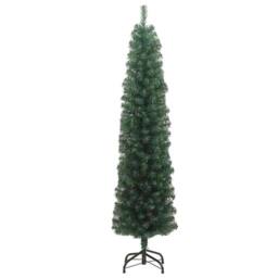 Berkfield Home Stunning Artificial Christmas Tree with 300 LEDs with Stand Green - thumbnail 1