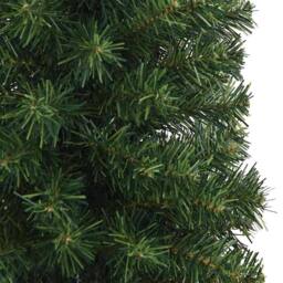 Berkfield Home Stunning Artificial Christmas Tree with 300 LEDs with Stand Green - thumbnail 7