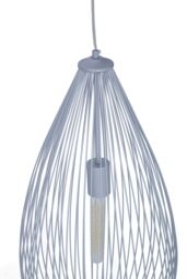 Orsina Sleek Teardrop Pendant Light, Effortlessly Maintained Down Light Wall, Contemporary Ceiling Light in Silver - thumbnail 5
