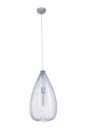 Orsina Sleek Teardrop Pendant Light, Effortlessly Maintained Down Light Wall, Contemporary Ceiling Light in Silver - thumbnail 3