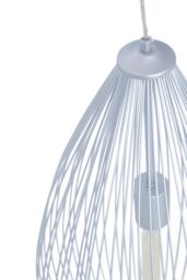 Orsina Sleek Teardrop Pendant Light, Effortlessly Maintained Down Light Wall, Contemporary Ceiling Light in Silver - thumbnail 4