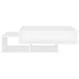 Berkfield Home Coffee Table White 105x55x32 cm Engineered Wood - Size: 105 x 55 x 32 cm - thumbnail 5