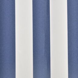 Berkfield Home Awning Top Sunshade Canvas Blue & White 500x300 cm - thumbnail 3