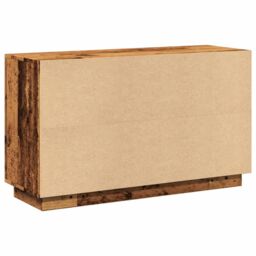 Berkfield Home Sideboard Old Wood 102x35x60 cm Engineered Wood in Brown - Size: 102 x 35 x 60 cm - thumbnail 6