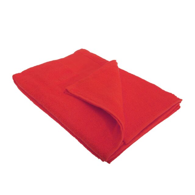 SOL'S Island 70 Bath Towel (70 X 140cm) in Red - Size: 70 X 140 cm - image 1
