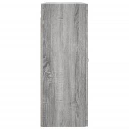 Berkfield Home Wall Mounted Cabinet Grey Sonoma 69.5x34x90 cm Engineered Wood - thumbnail 8