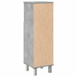 Berkfield Home Bathroom Cabinet Concrete Grey 30x30x95 cm Engineered Wood - Size: 30 x 30 x 95 cm - thumbnail 6