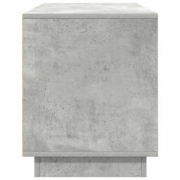 Berkfield Home TV Cabinet with LED Lights Concrete Grey 100x41x50 cm - Size: 100 x 41 x 50 cm - thumbnail 8