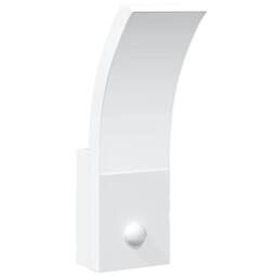 Berkfield Home Outdoor LED Wall Lights with Sensors 2pcs White Die-cast Aluminium - thumbnail 4