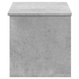 Berkfield Home Storage Box Concrete Grey 90x35x35 cm Engineered Wood - Size: 90 x 35 x 35 cm - thumbnail 5