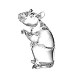 baccarat Zodiac Crystal 2020 The Year of The Rat Figurine in Clear - Size: 1 Pack - thumbnail 4