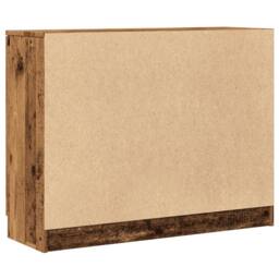 Berkfield Home Sideboard Old Wood 90.5x30x70 cm Engineered Wood in Brown - thumbnail 7