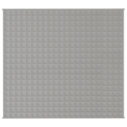 Berkfield Home Weighted Blanket Grey 200x225 cm 9 kg Fabric - thumbnail 3