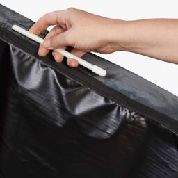 Ruma AeroCover Free Arm Parasol Cover W68xD68xH240cm in Dark Grey - Size: 1 Pack - thumbnail 4