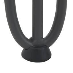 Berkfield Home Hairpin Table Legs 4 pcs Anthracite 72 cm Solid Steel in Charcoal - thumbnail 9