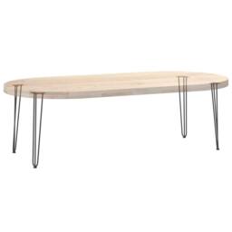 Berkfield Home Hairpin Table Legs 4 pcs Anthracite 72 cm Solid Steel in Charcoal - thumbnail 8