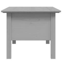 Berkfield Home Beautiful Coffee Table BODO Grey 100x55x45 cm Solid Wood Pine - Size: 100 x 55 x 45 cm - thumbnail 5