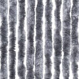 Berkfield Home Insect Curtain Silver 56x185 cm Chenille - thumbnail 6