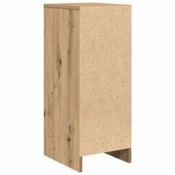 Berkfield Home Sideboard Artisan Oak 29.5x34x76 cm Engineered Wood in Brown - thumbnail 8