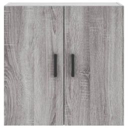 Berkfield Home Wall Cabinet Grey Sonoma 60x31x60 cm Engineered Wood - Size: 60 x 31 x 60 cm - thumbnail 5