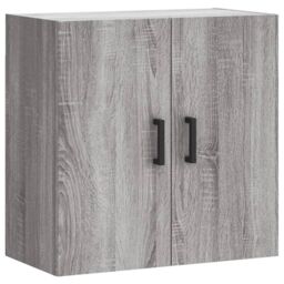 Berkfield Home Wall Cabinet Grey Sonoma 60x31x60 cm Engineered Wood - Size: 60 x 31 x 60 cm - thumbnail 2
