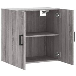 Berkfield Home Wall Cabinet Grey Sonoma 60x31x60 cm Engineered Wood - Size: 60 x 31 x 60 cm - thumbnail 6