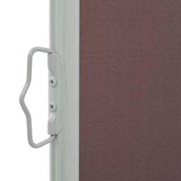 Berkfield Home Patio Retractable Side Awning 120x300 cm Brown - thumbnail 5