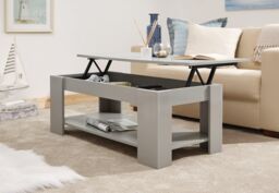 GFW Lift Up Coffee Table in Grey - thumbnail 2