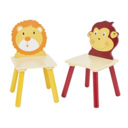 Liberty House Toys Jungle Table & Chair Set in Brown - thumbnail 5