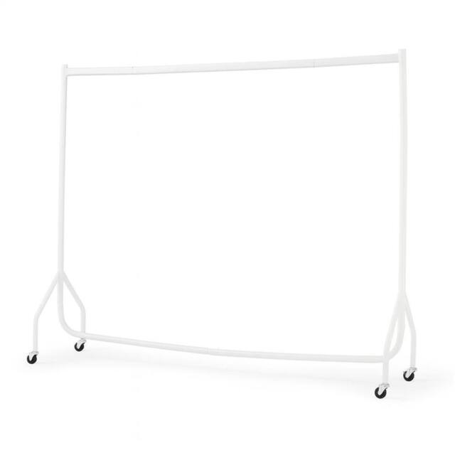 EONLION 5ft Clothes Rail Superior Heavy Duty in White - Size: 500mm - image 1