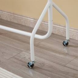 EONLION 5ft Clothes Rail Superior Heavy Duty in White - Size: 500mm - thumbnail 4