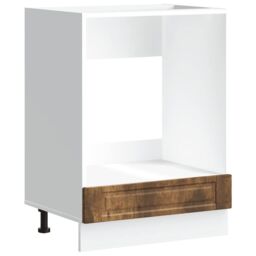 Berkfield Home Oven Cabinet¬†Porto Smoked Oak Engineered Wood in Brown - thumbnail 2