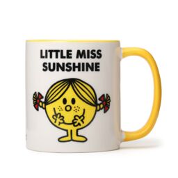 Mr. Men And Little Miss Little Miss Sunshine Coconut & Pineapple Scented Reusable Mug Candle in Yellow - Size: Medium - thumbnail 5