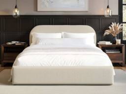 Flair Alba Ottoman Bed Cream Boucle - Size: Double - thumbnail 3