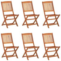 Berkfield Home 7 Piece Garden Dining Set Solid Acacia Wood in Brown - thumbnail 3