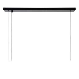 Lucide 'SURTUS' Dimmable Adjustable Indoor Industrial Bar Pendant Light 6xE27 in Black - thumbnail 5