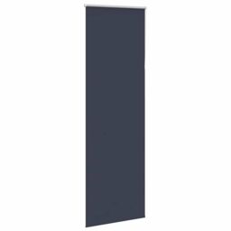 Berkfield Home Roller Blind Blackout Marine 65x210 cm Fabric Width 60.7 cm Polyester in Blue - thumbnail 3