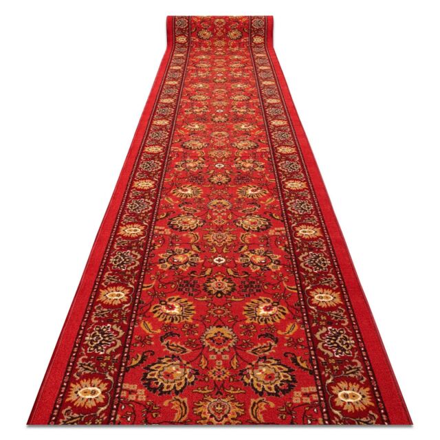 RugsX Anti-Slip Tradycja Runner in Red - Size: 67 cm x 110 cm - image 1