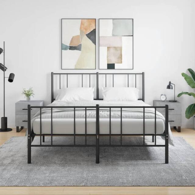 Berkfield Home Bedside Cabinets 2 pcs Concrete Grey 40x35x47.5 cm Engineered Wood - image 1