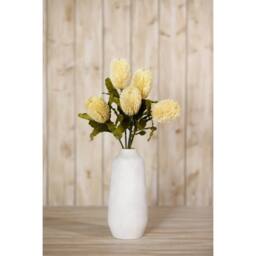 Sostter Cream Faux Banksia Serrata Stem - thumbnail 4