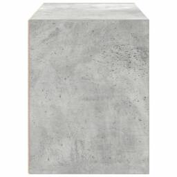 Berkfield Home Durable Cabinet with 2 Drawers Concrete Grey 60x31x40 cm Engineer - Size: 60 x 31 x 40 cm - thumbnail 6