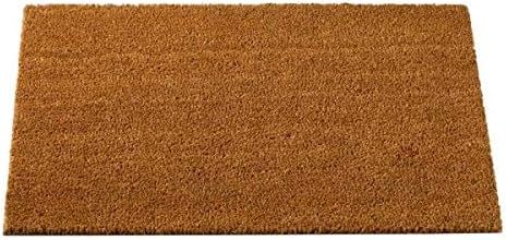 Marco Paul Tan Coir Traditional Nonslip Doormat 75x45cm in Beige - Size: Medium - image 1