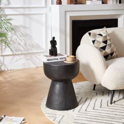 Nordlys Table Appoint End of Sofa Indoor Outdoor in Black - thumbnail 3