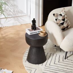 Nordlys Table Appoint End of Sofa Indoor Outdoor in Black - thumbnail 4