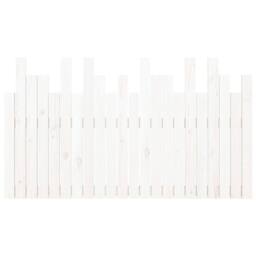Berkfield Home Wall Headboard White 140x3x80 cm Solid Wood Pine - Size: 140 x 3 x 80 cm - thumbnail 5