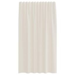 Berkfield Home Voile Curtains with Rod Pockets 2 pcs Cream - thumbnail 4