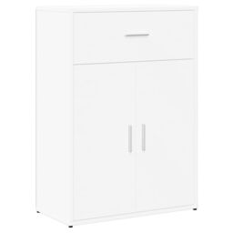 Berkfield Home Sideboards 2 pcs White 60x30x84 cm Engineered Wood - Size: 60 x 30 x 84 cm - thumbnail 4